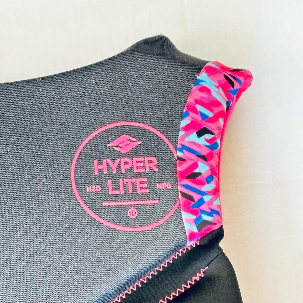 Hyperlite Women’s XL pink gray vest swimming life preserver jacket - Picture 8 of 8
